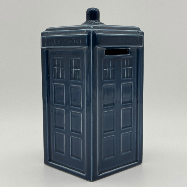 Doctor Who Vintage Ceramic Tardis Money Bank