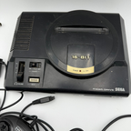 Sega Mega Drive with 3x Games and Memory Card