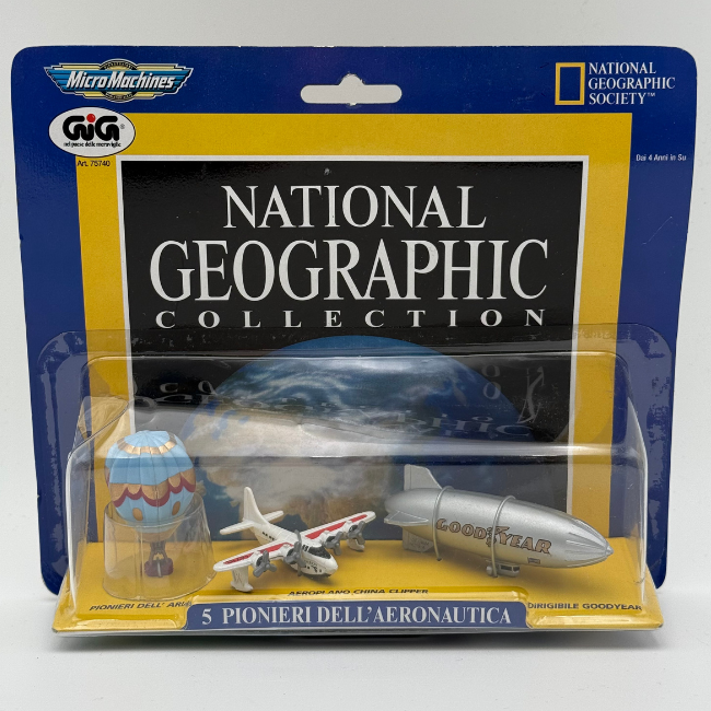 Micro Machines National Geographic Collection #4 Space Pioneers (Italian)