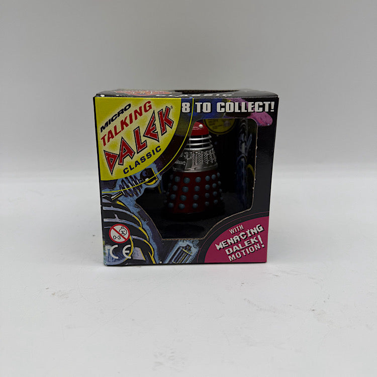 Doctor Who Product Enterprise Micro Talking Dalek Classic Red