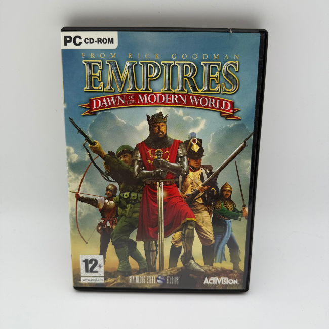 PC CD-Rom Activision Empires Dawn of the Modern World Video Game