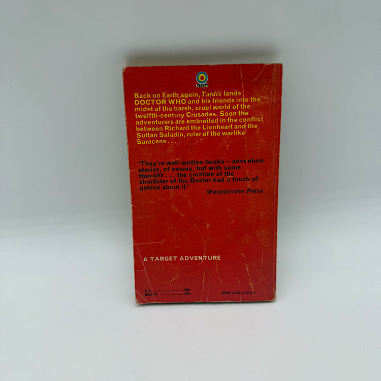 Doctor Who Target And the Crusaders David Whitaker Book