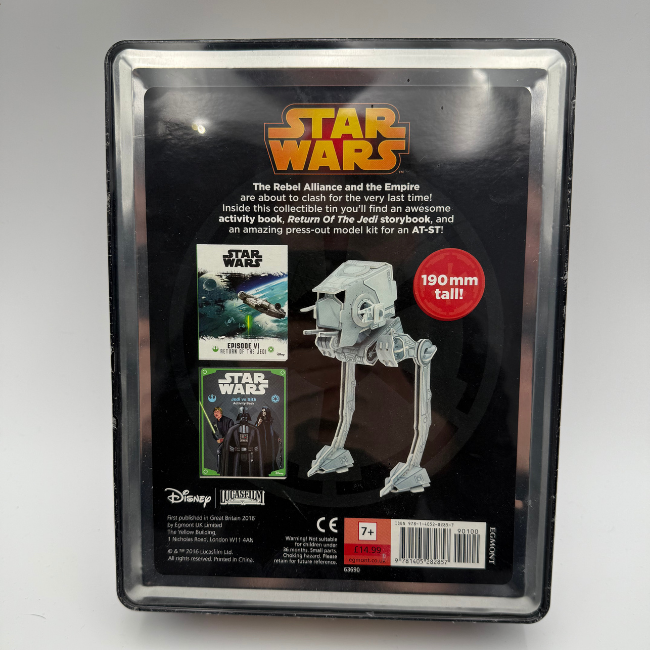 Star Wars build your own AT-ST Tin