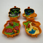 90s Your Little Locket Jungle Playset Lion and Lioness x2