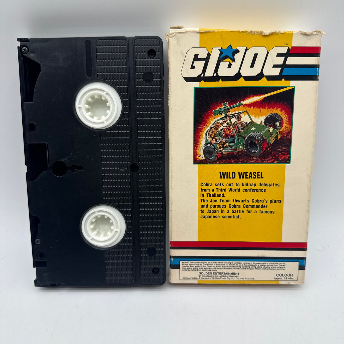 GI Joe Wild Weasel 1 VHS
