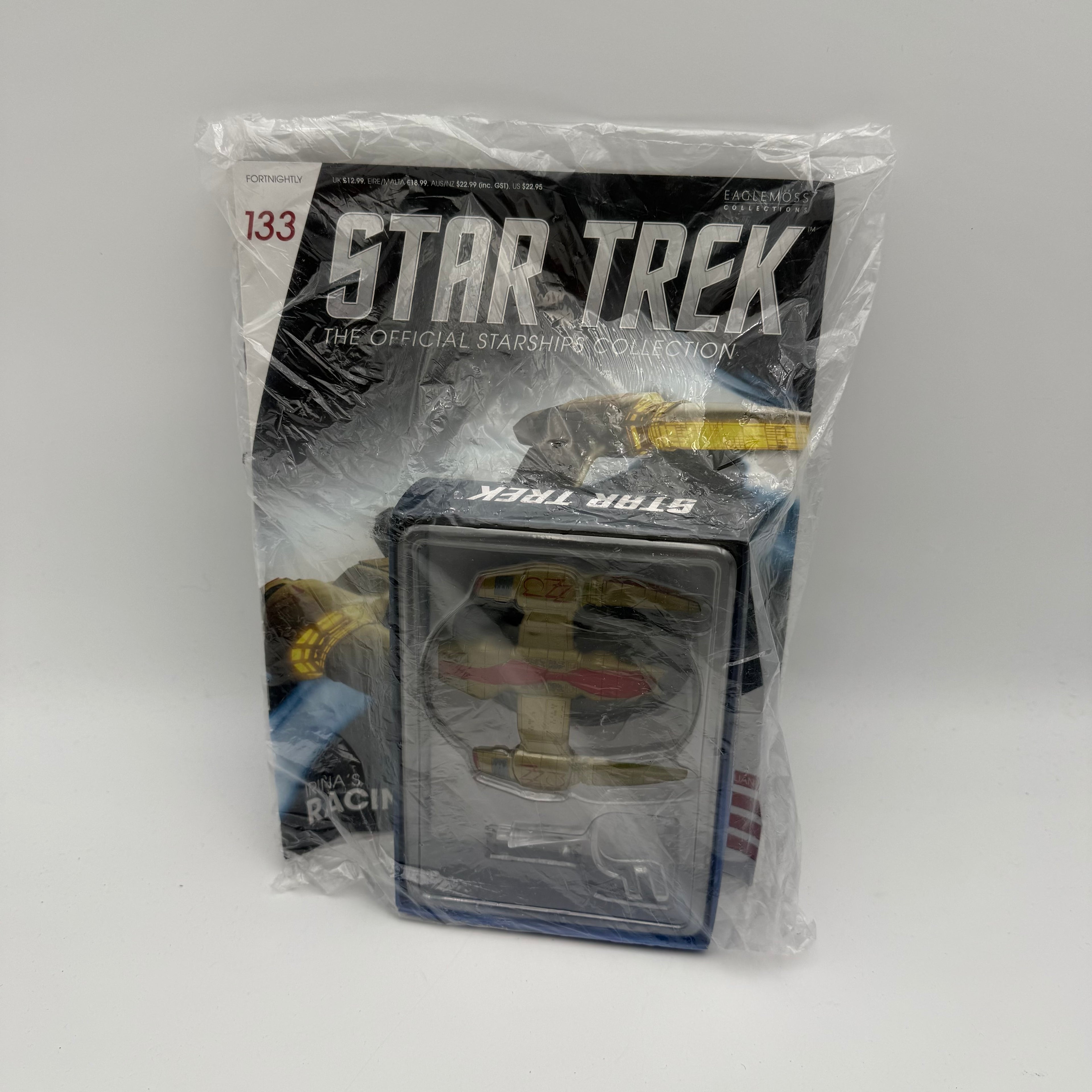 Star Trek Eaglemoss 133 Irina’s Racing Ship Collectors Magazine - Sealed