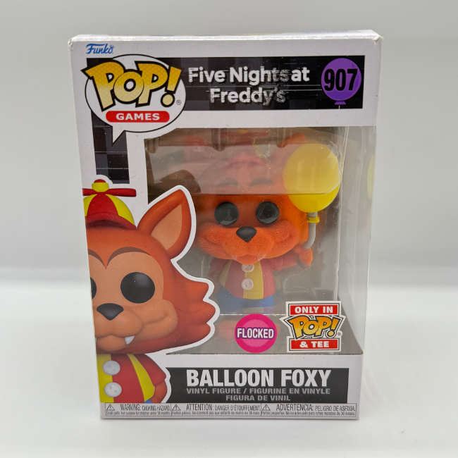 Five Night at Freddy's Funko Pop Balloon Foxy Flocked 907