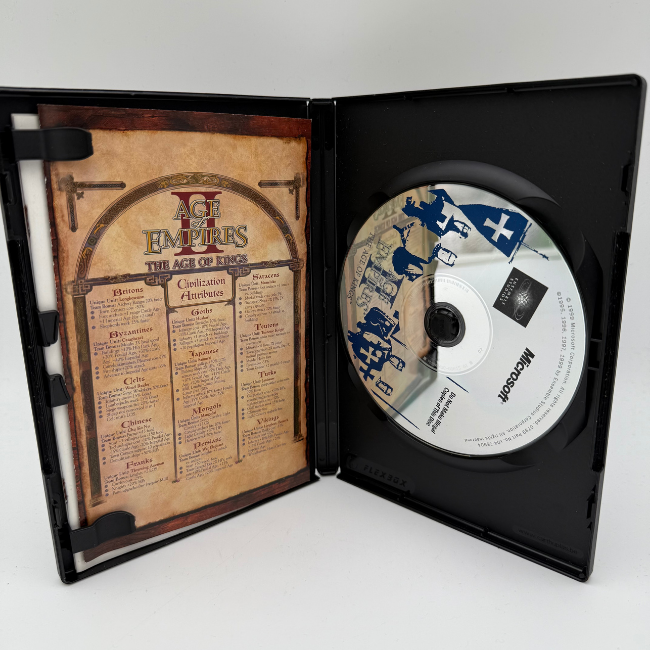 PC CD-Rom Microsoft Age Of Empires 2 Video Game