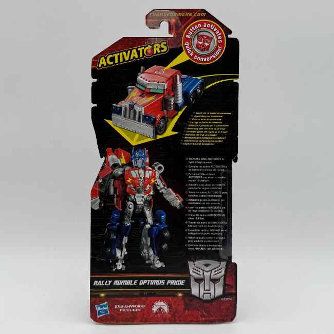 Transformers Hasbro Activators Optimus Prime Playset