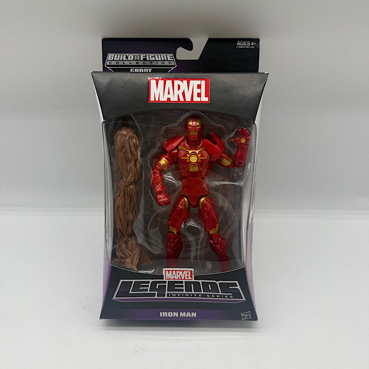 Marvel Legends Infinite Series Hasbro Iron Man (Groot build a fig)