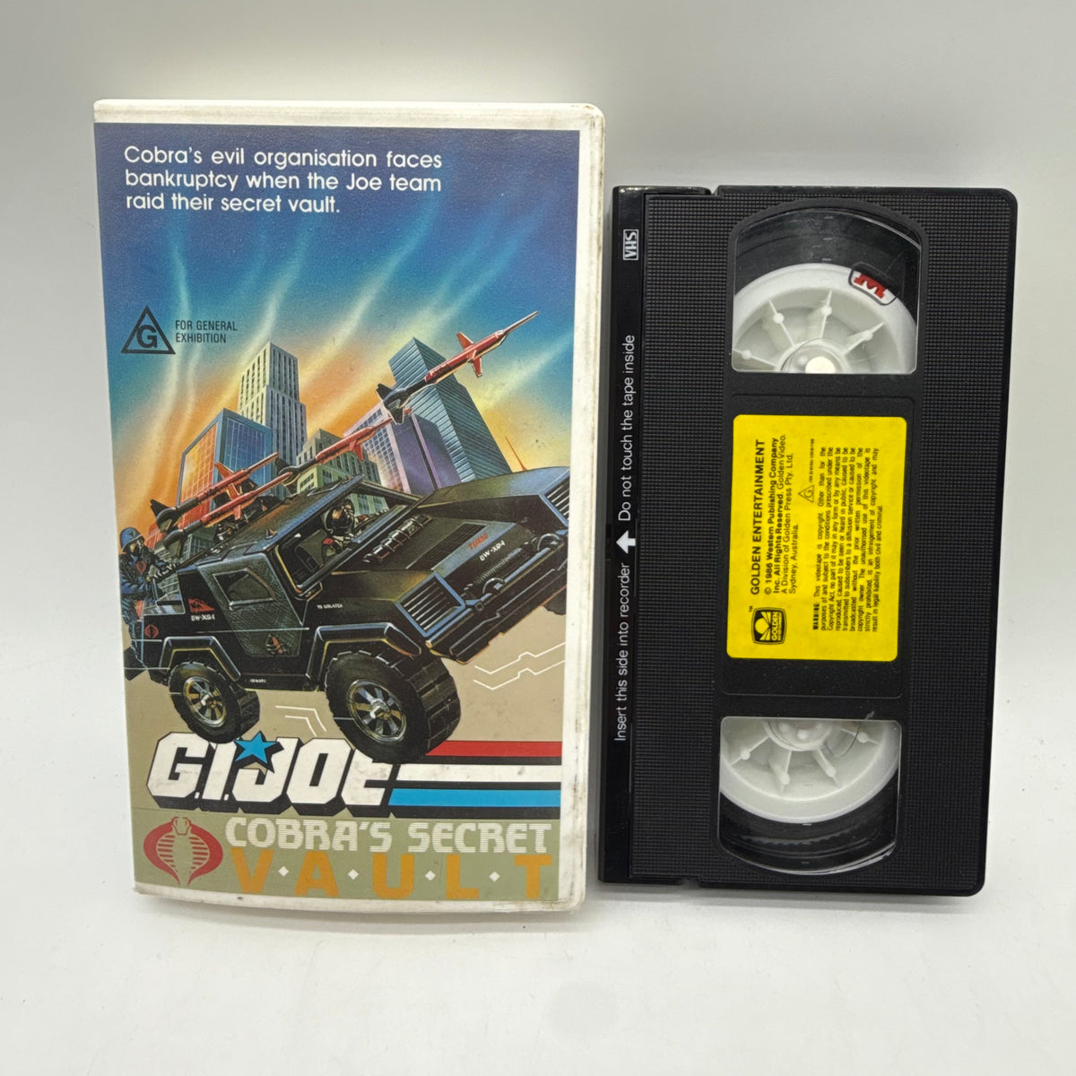 GI Joe Cobra’s Secret Vault VHS