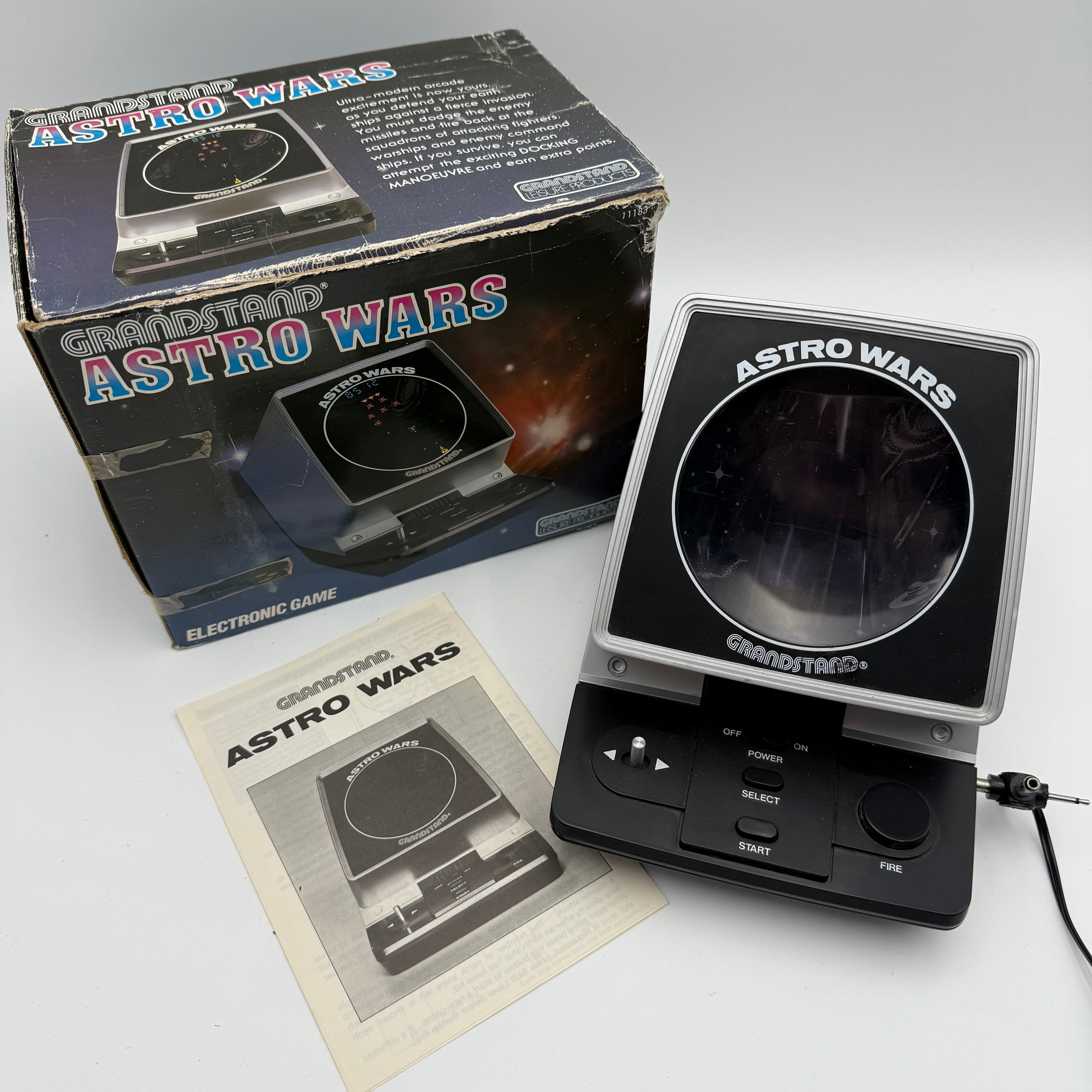 Grandstand Astro Wars 1981 - Working and Boxed!