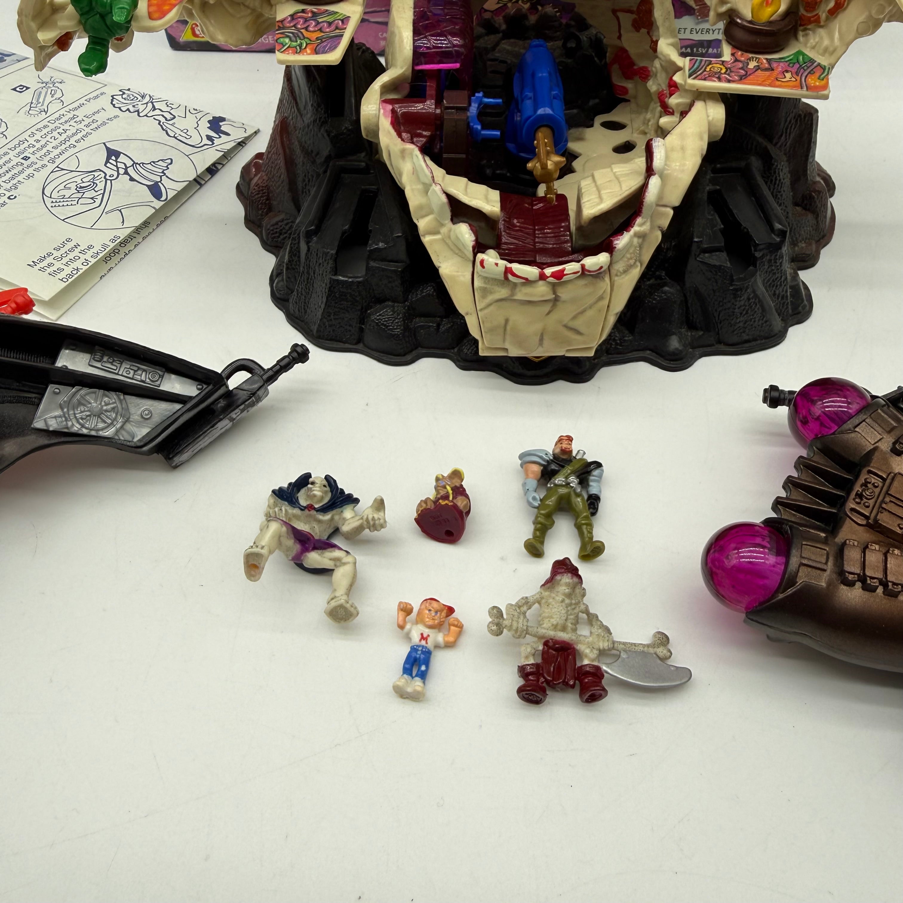 Mighty Max Bluebird Toys Skullmaster Mega Head Complete Boxed Playset