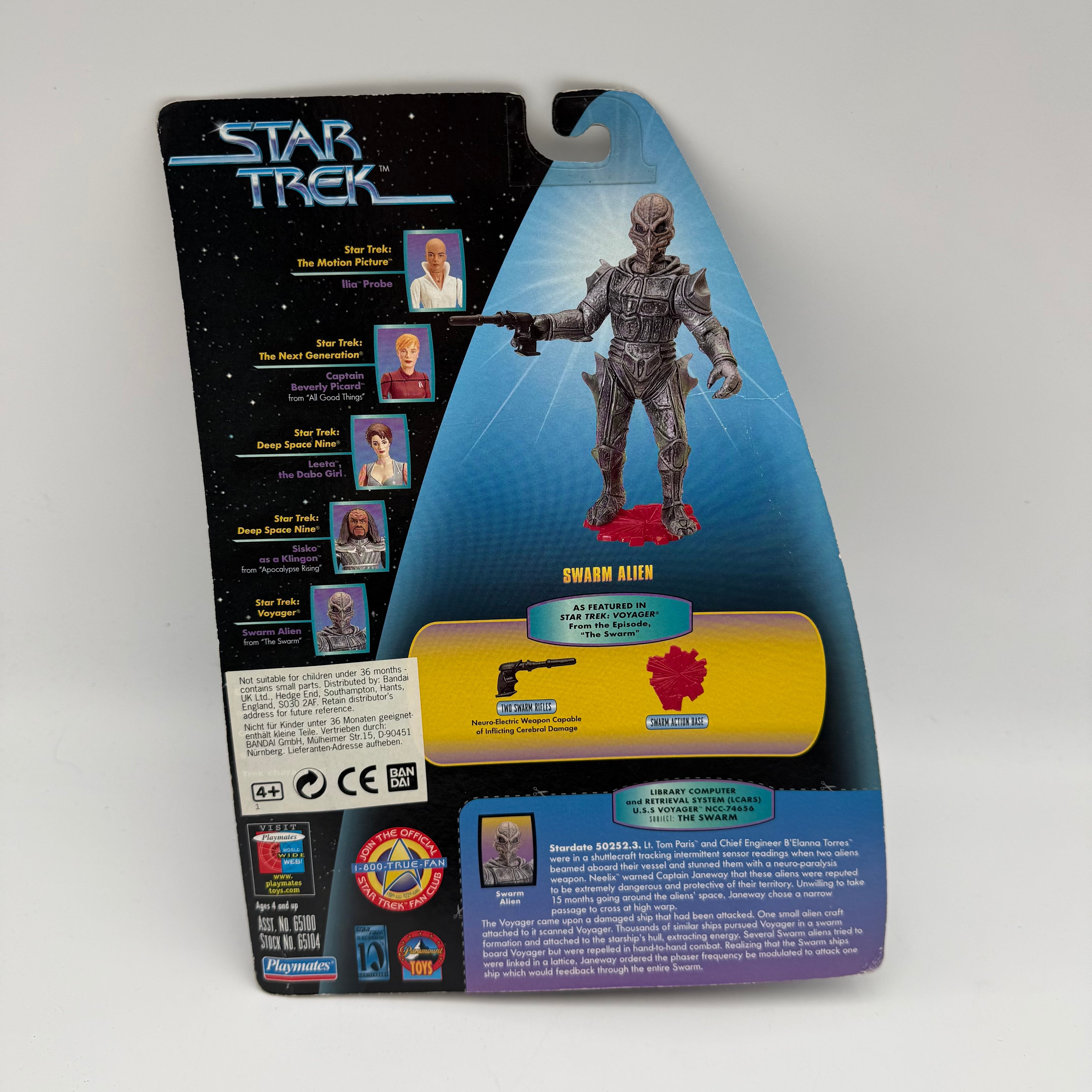 Star Trek Playmates Swarm Alien Carded Action Figure