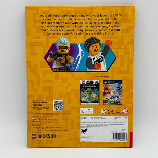 LEGO 2025 Official Annual With Minifigure