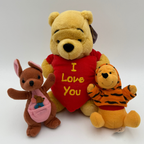 Winnie the Pooh 2000s Plushies Bundle