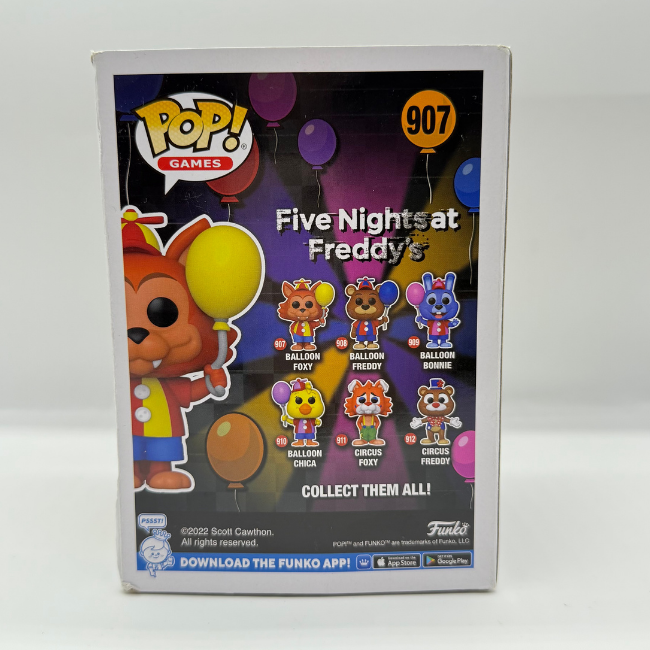 Five Night at Freddy's Funko Pop Balloon Foxy 907