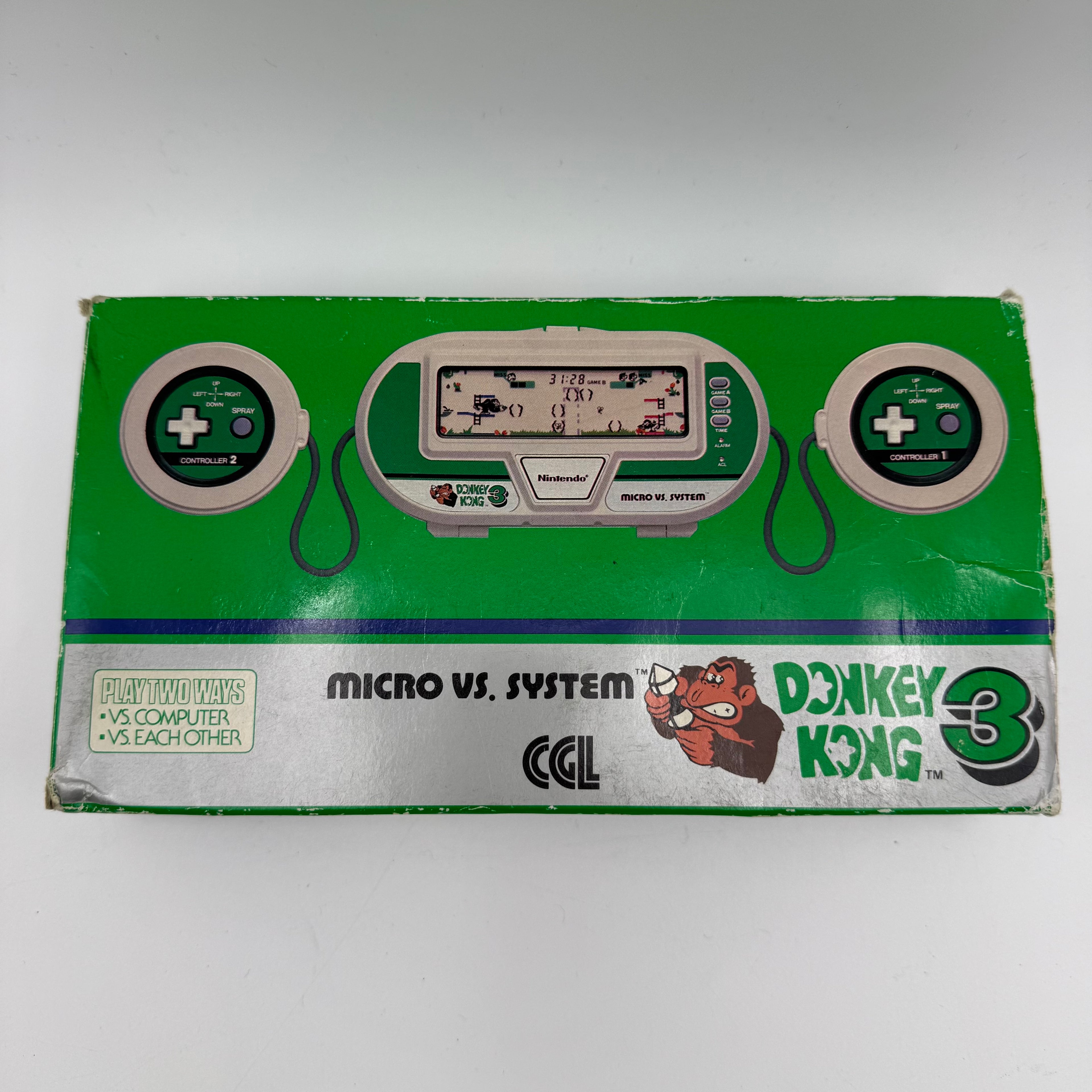 Nintendo Donkey Kong 3 Vintage Micro Vs System Handheld AK-302 1984