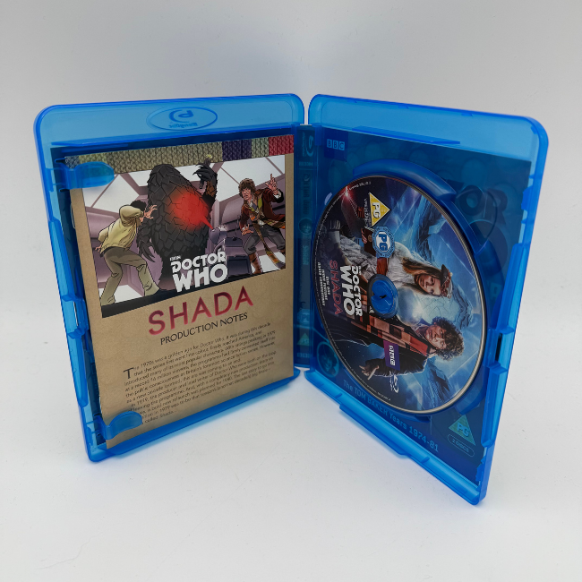 Doctor Who BBC Shada Blue Ray Disc