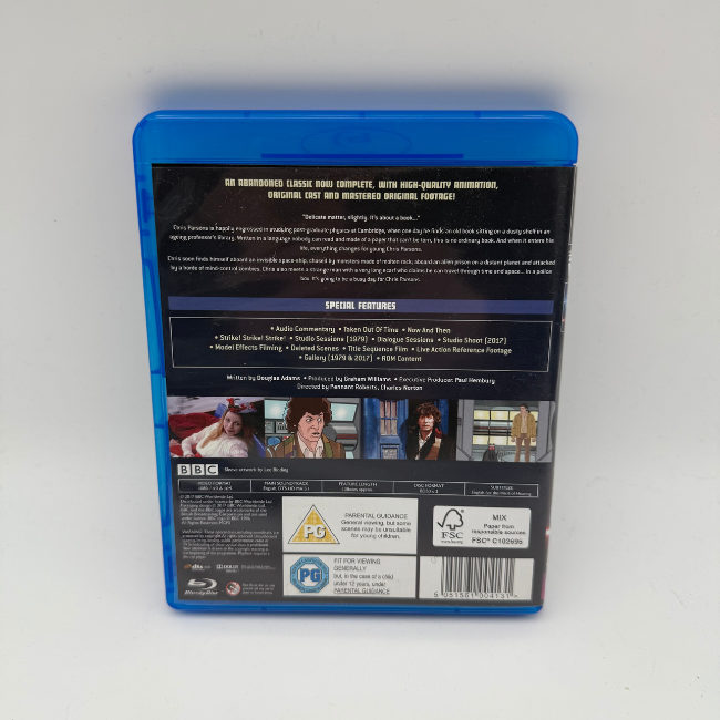 Doctor Who BBC Shada Blue Ray Disc