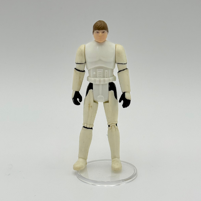 Star Wars Vintage 1985 Luke Skywalker (Stormtrooper Disguise) Action Figure - Last 17