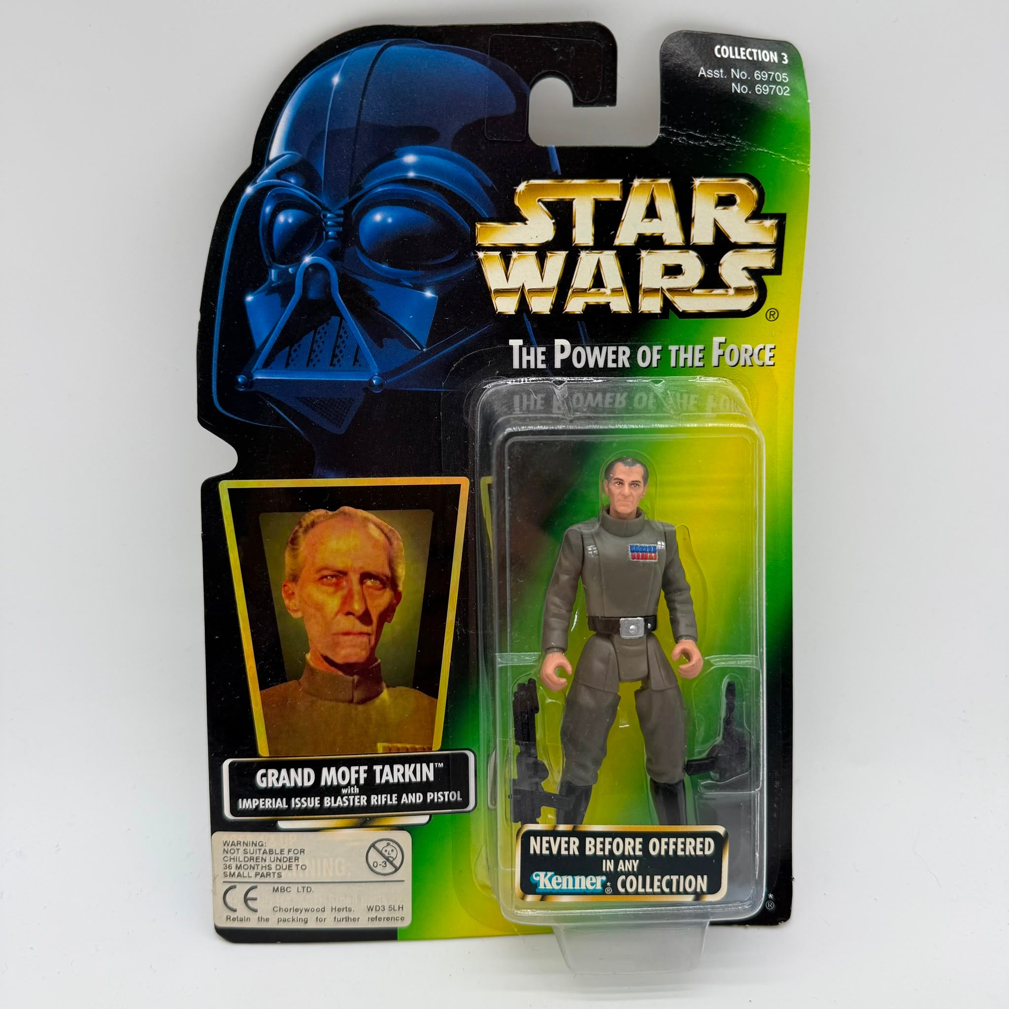 Star Wars POTF Grand Moff Tarkin New Carded