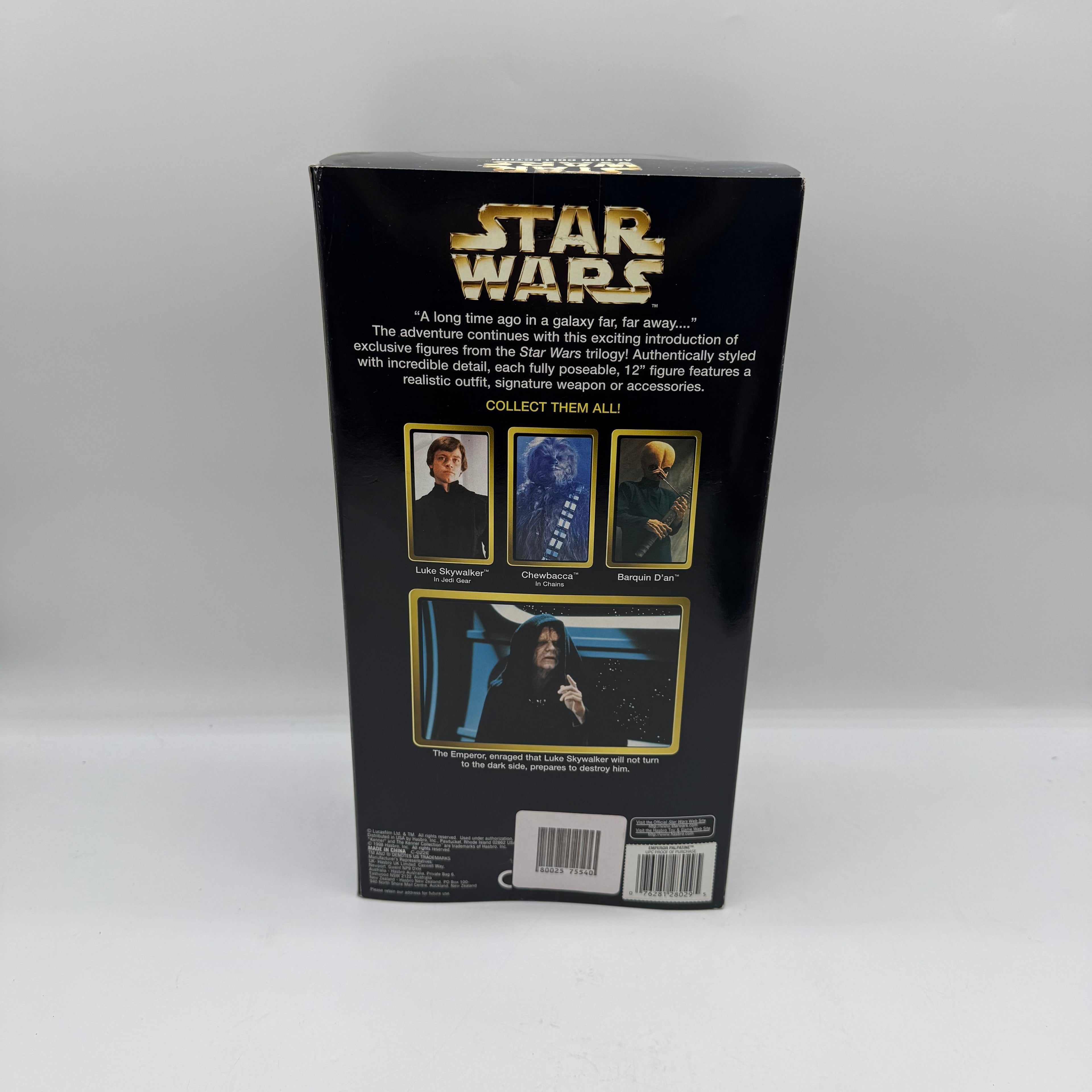 Star Wars 12 inch Action Collection Emperor Palpatine Sealed