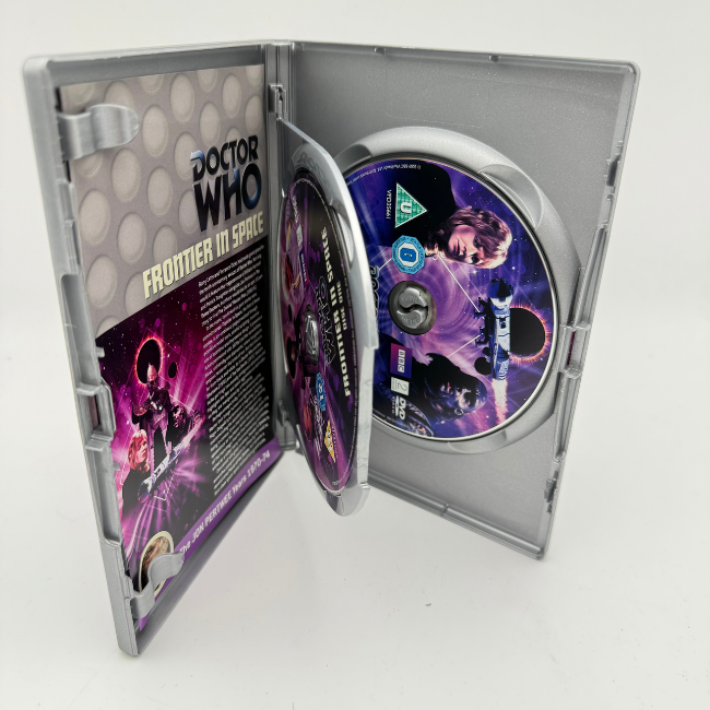Doctor Who BBC Frontier In Space Jon Pertwee DVD 2-disc