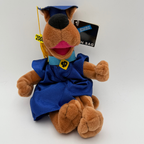 Scooby Doo Warner Bros Graduation Scooby Plushie