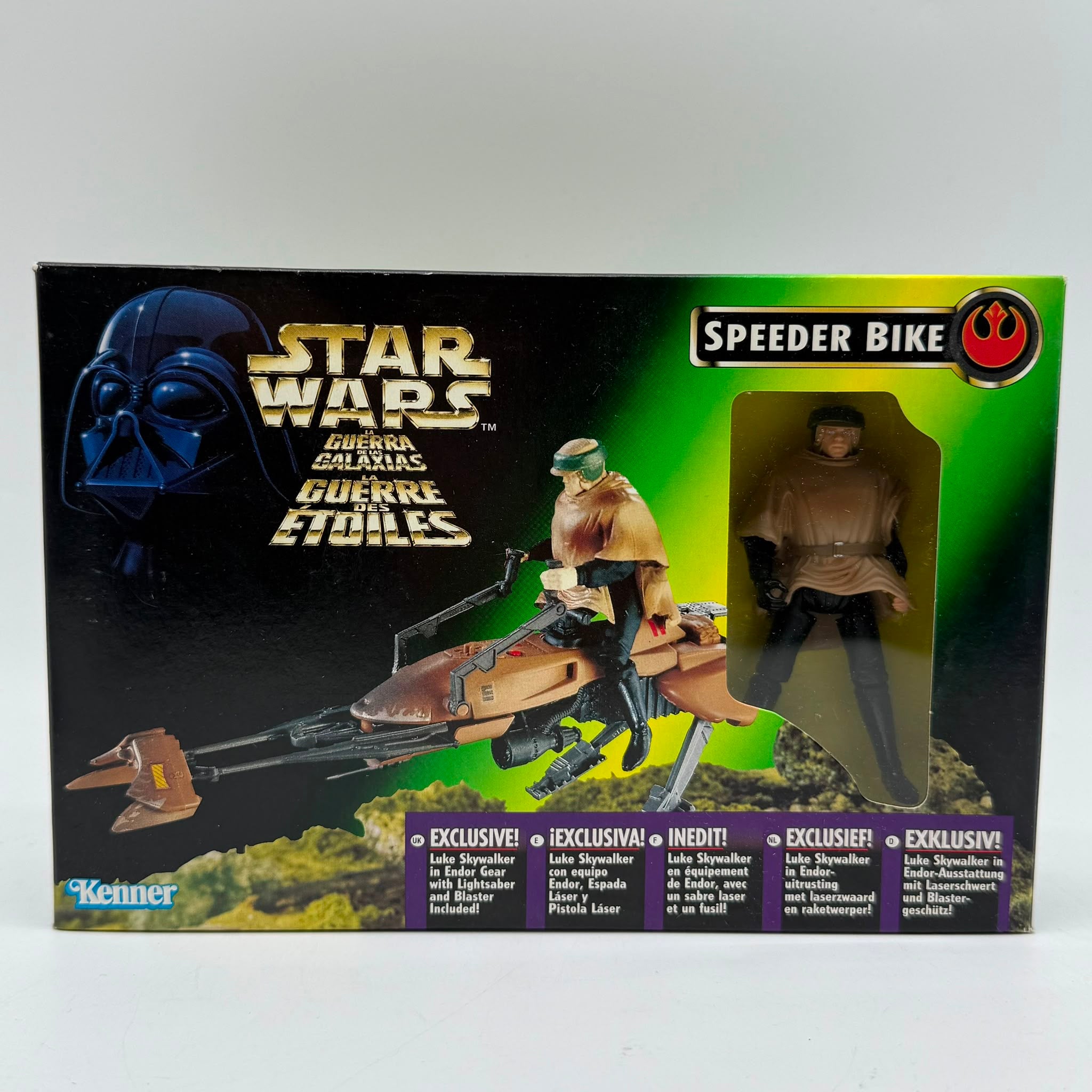 Star Wars POTF Speeder Bike Boxed