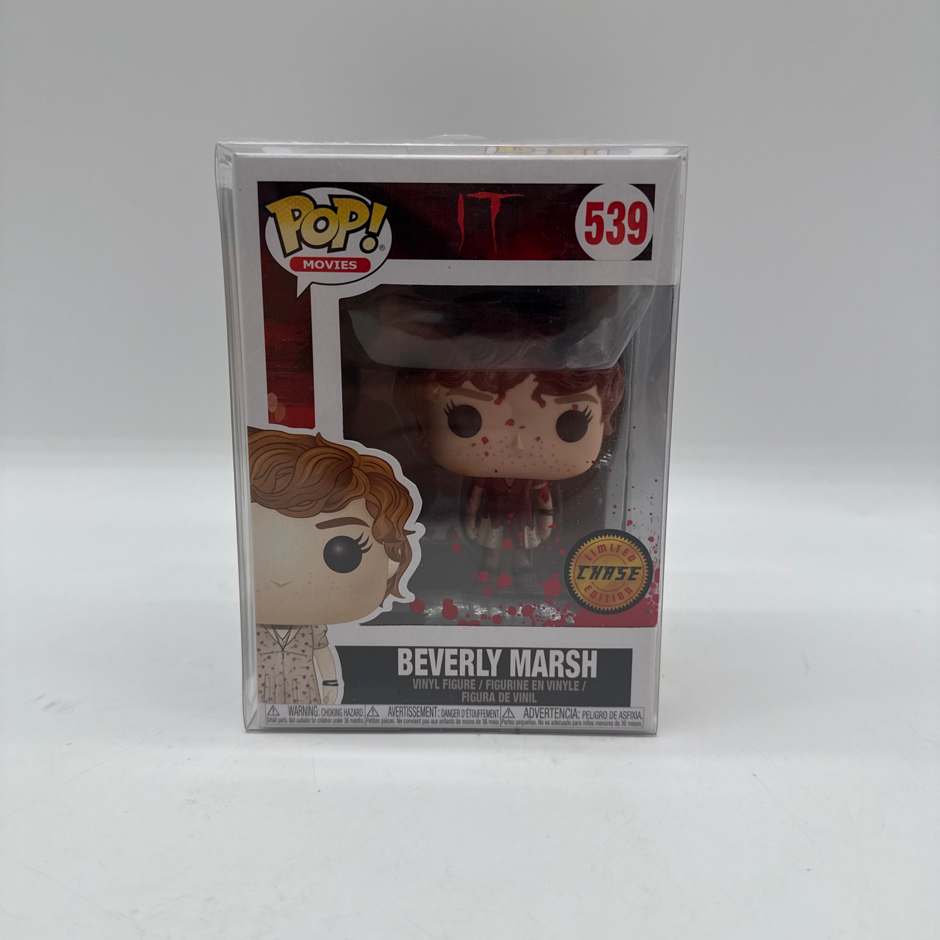 IT Funko Pop Beverly Marsh 539 Limited Chase + Protector