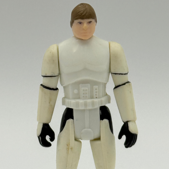 Star Wars Vintage 1985 Luke Skywalker (Stormtrooper Disguise) Action Figure - Last 17