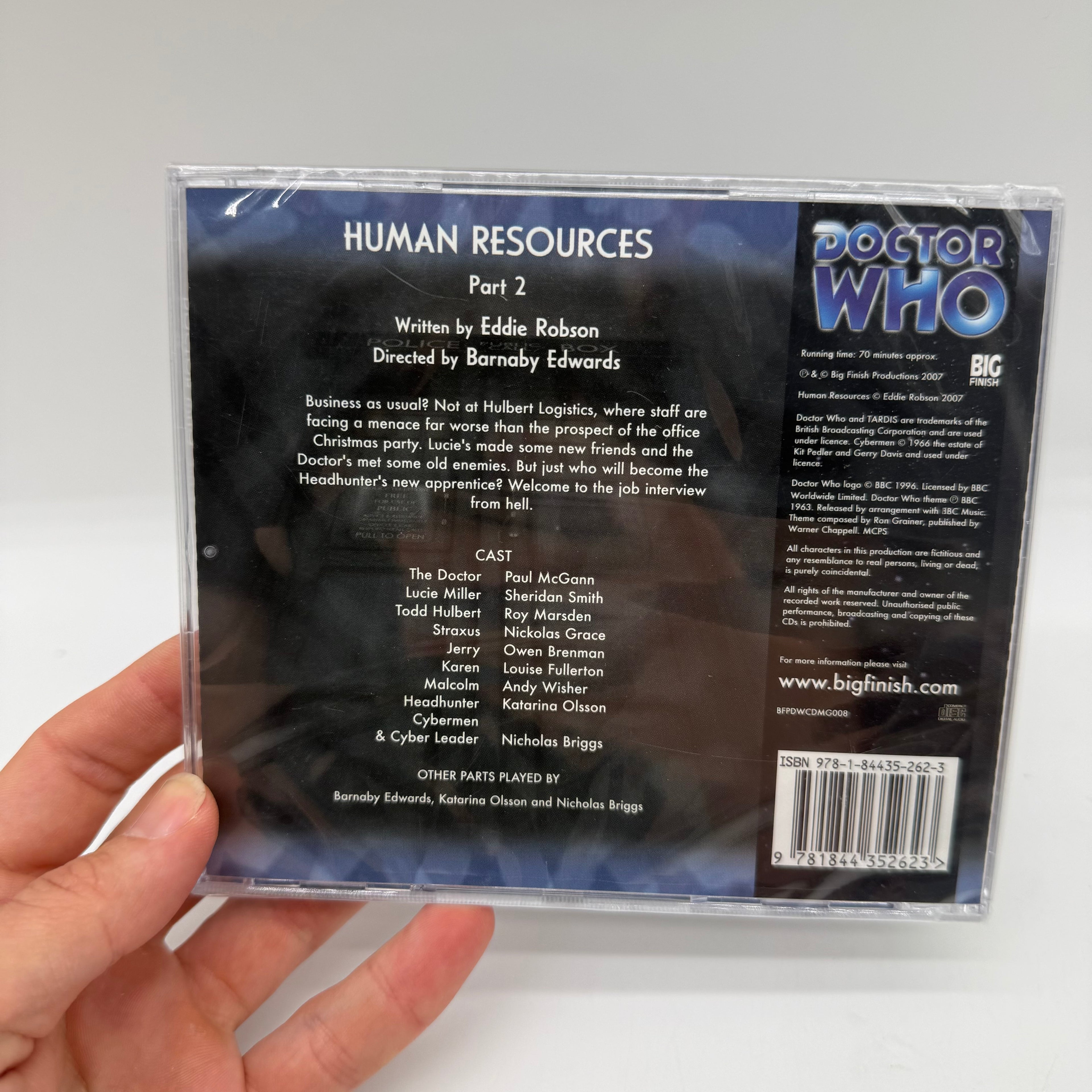 Doctor Who BBC CD Human Resources Part 2 Sealed