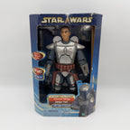 Star Wars Hasbro AOTJ Electronic Battling Jango Fett 12’ Action Figure