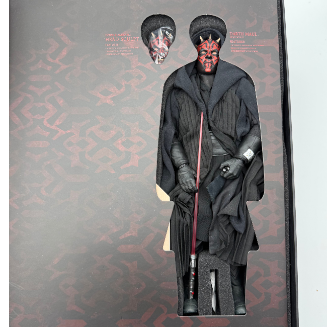 Star Wars Hot Toys DX17 Darth Maul & Speeder 1/6 scale Action Figure