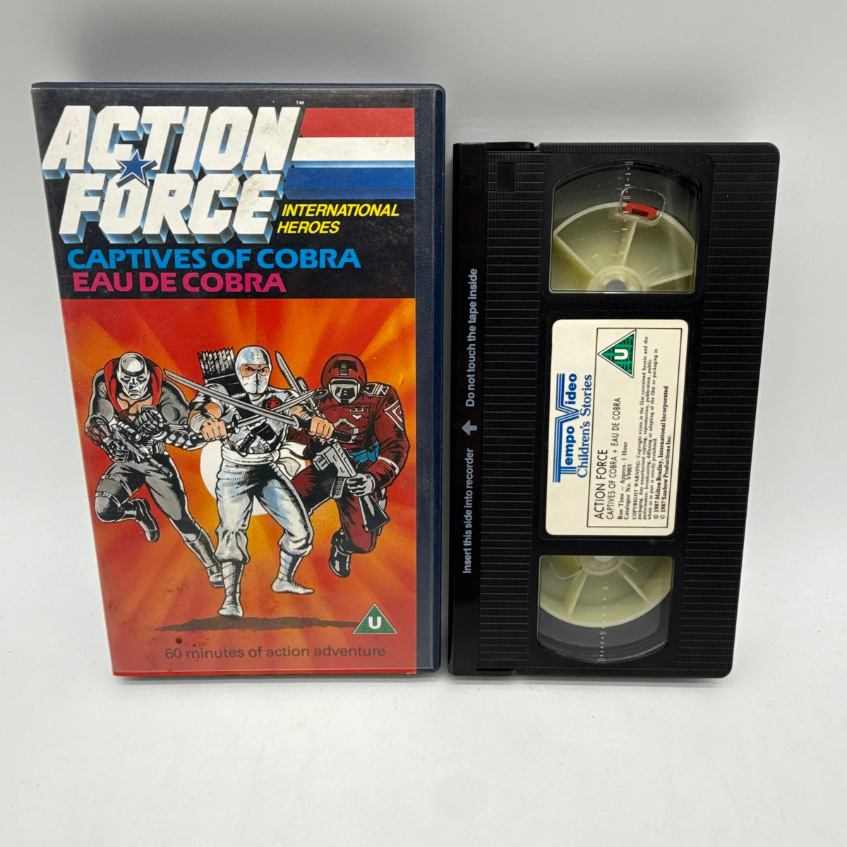 Action Force Captives of Cobra VHS