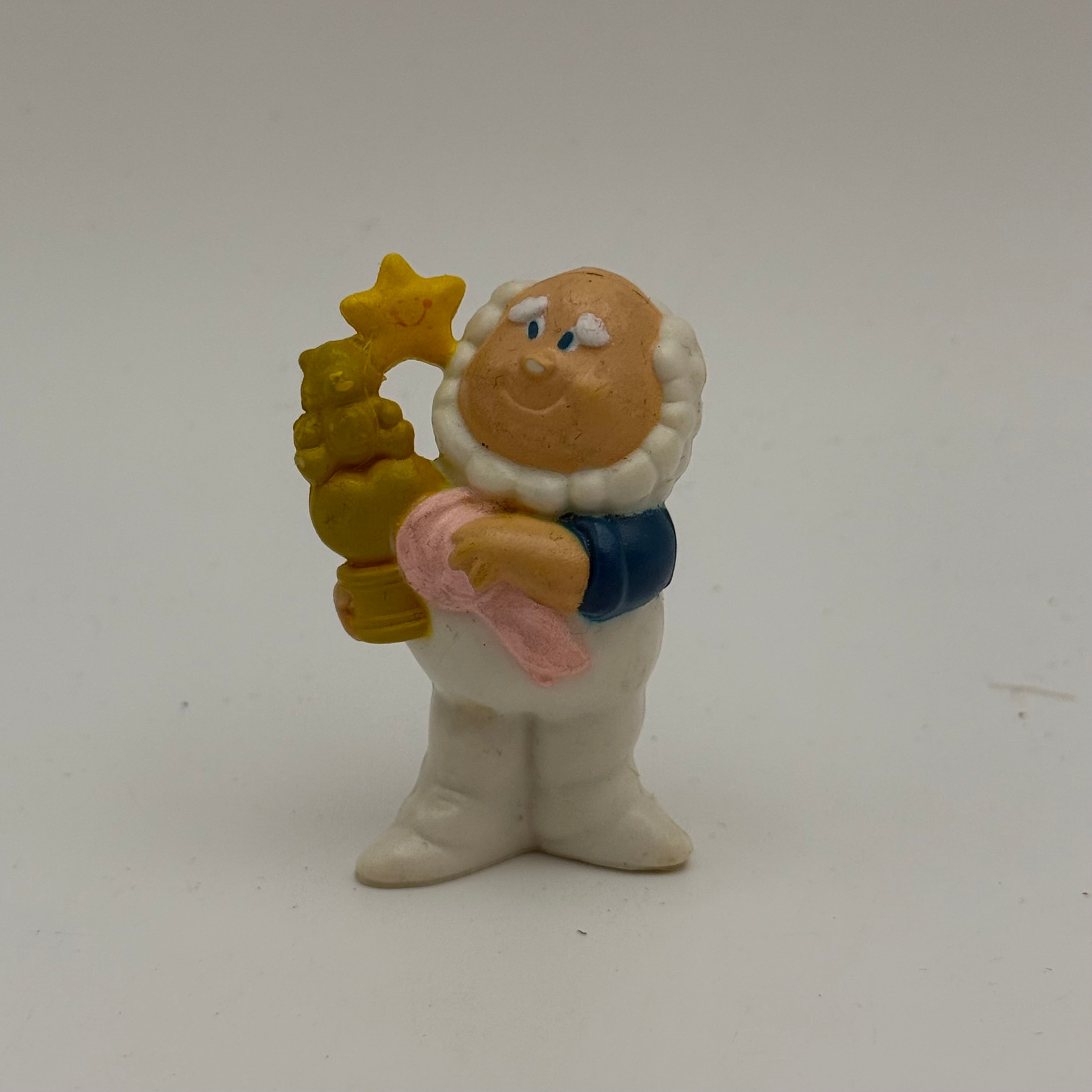 Kenner 1984 Care Bears Cloudkeeper Shining on award PVC Mini Figure