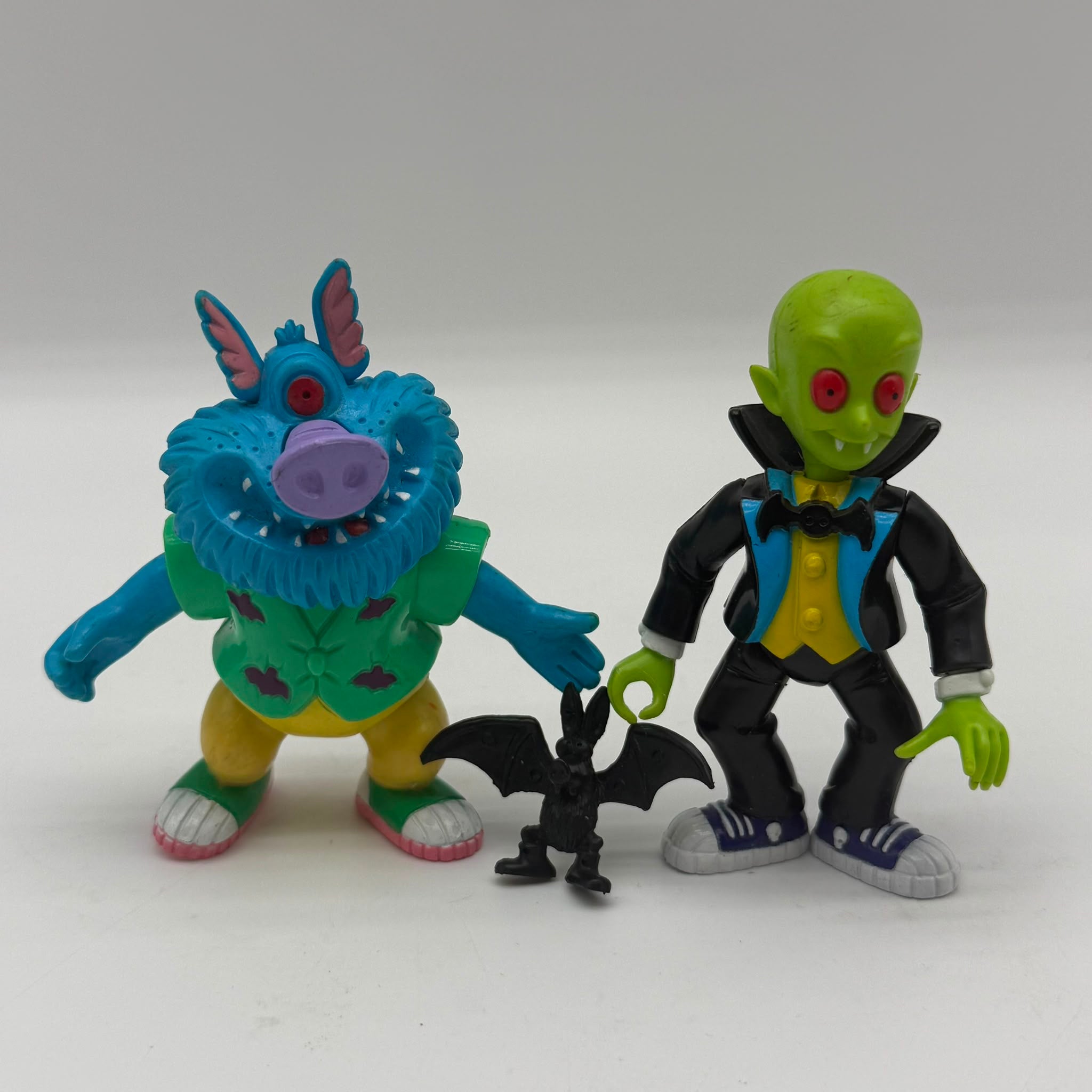 Dreamworks Little Dracula 90s Drac Attack and Werebunny Figures