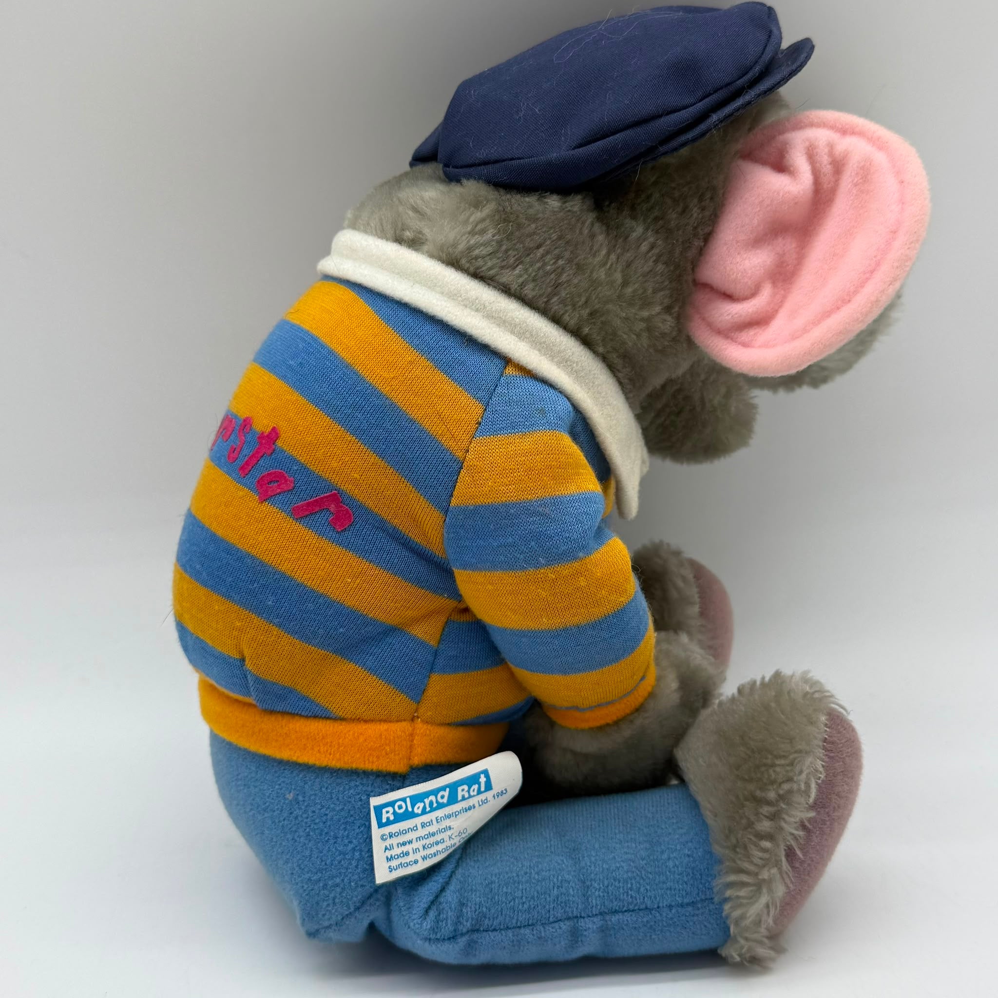 Vintage Roland Rat 1983 Plushy Soft Toy