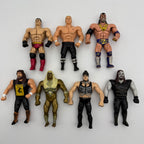 WWE Hasbro Wrestler Bendems Bundle of 7x Figures