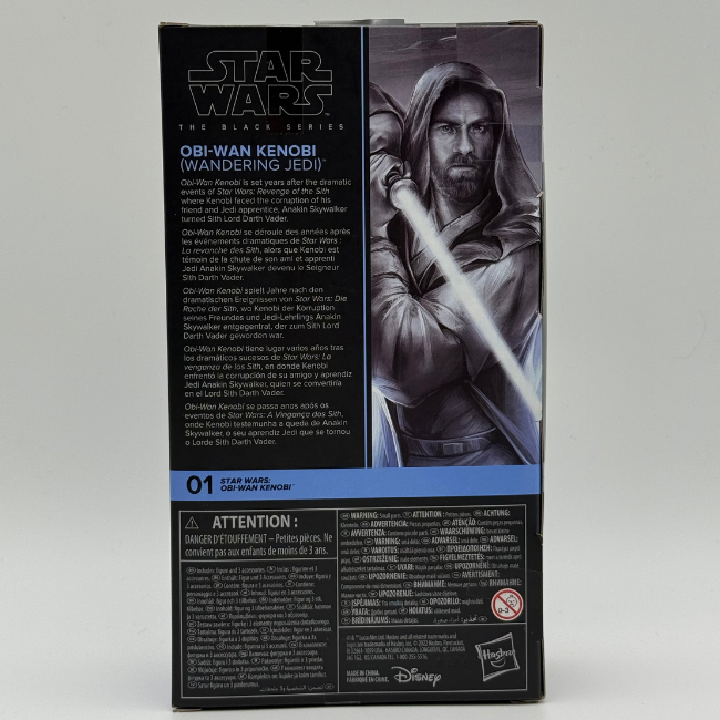 Star Wars Black Series Obi Wan Kenobi Wandering Jedi Action Figure