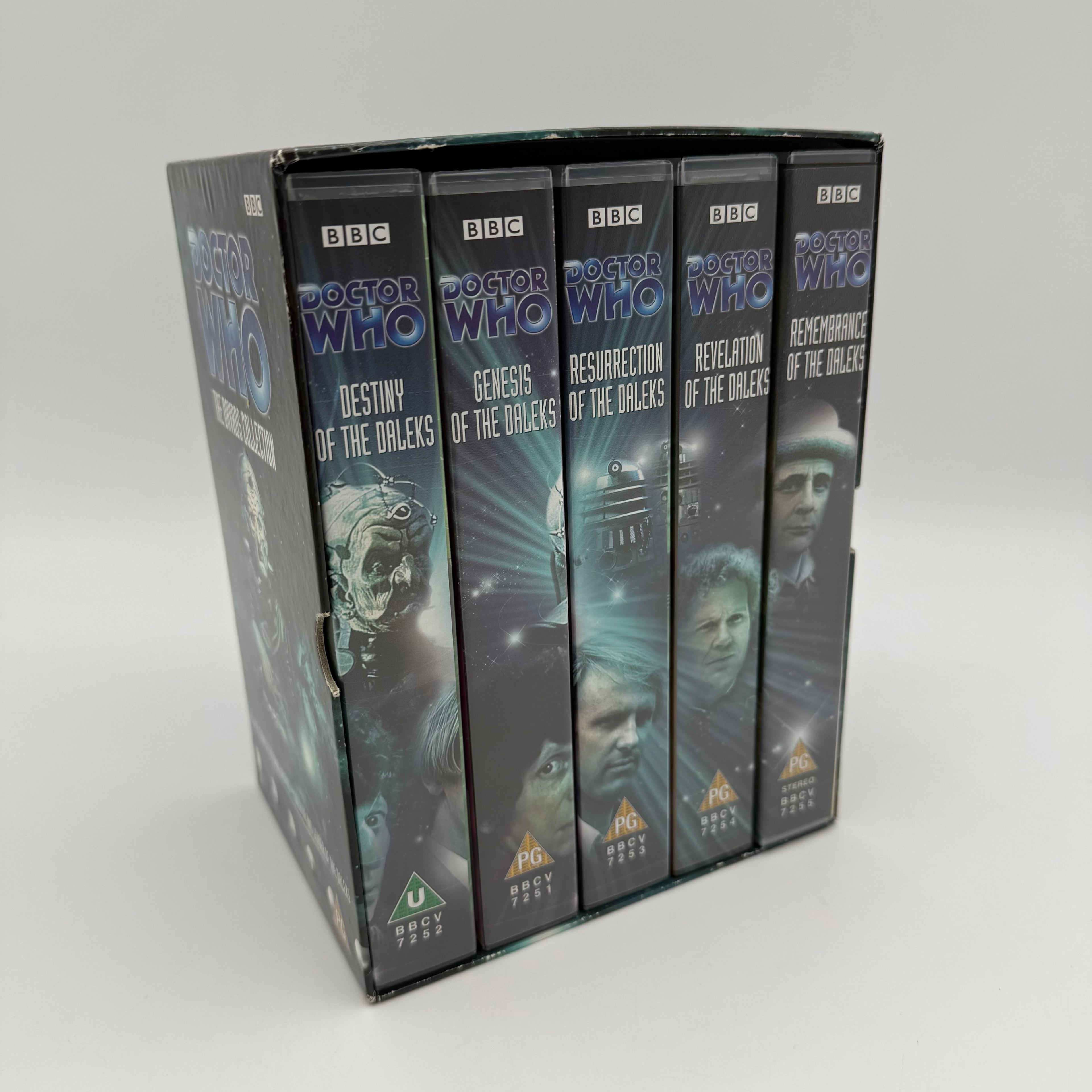 Doctor Who The Davros Collection VHS Boxset