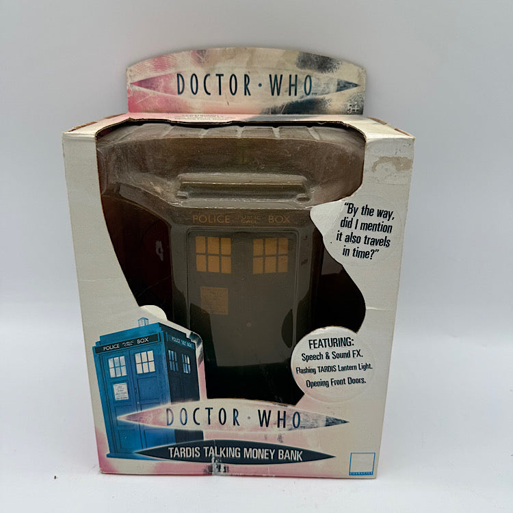 Doctor Who Tardis Talking Money Box David Tennant (Box Fade)