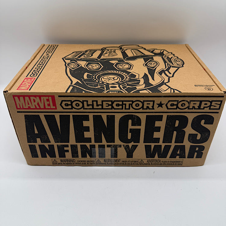 Marvel Funko Collector Corps Avengers Infinity Wars Box