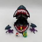 Mighty Max Bluebird Toys Caught by the Man-Eater Complete