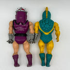 Vintage Galoob 1984 The Infaceables Torto & Brainor Action Figures