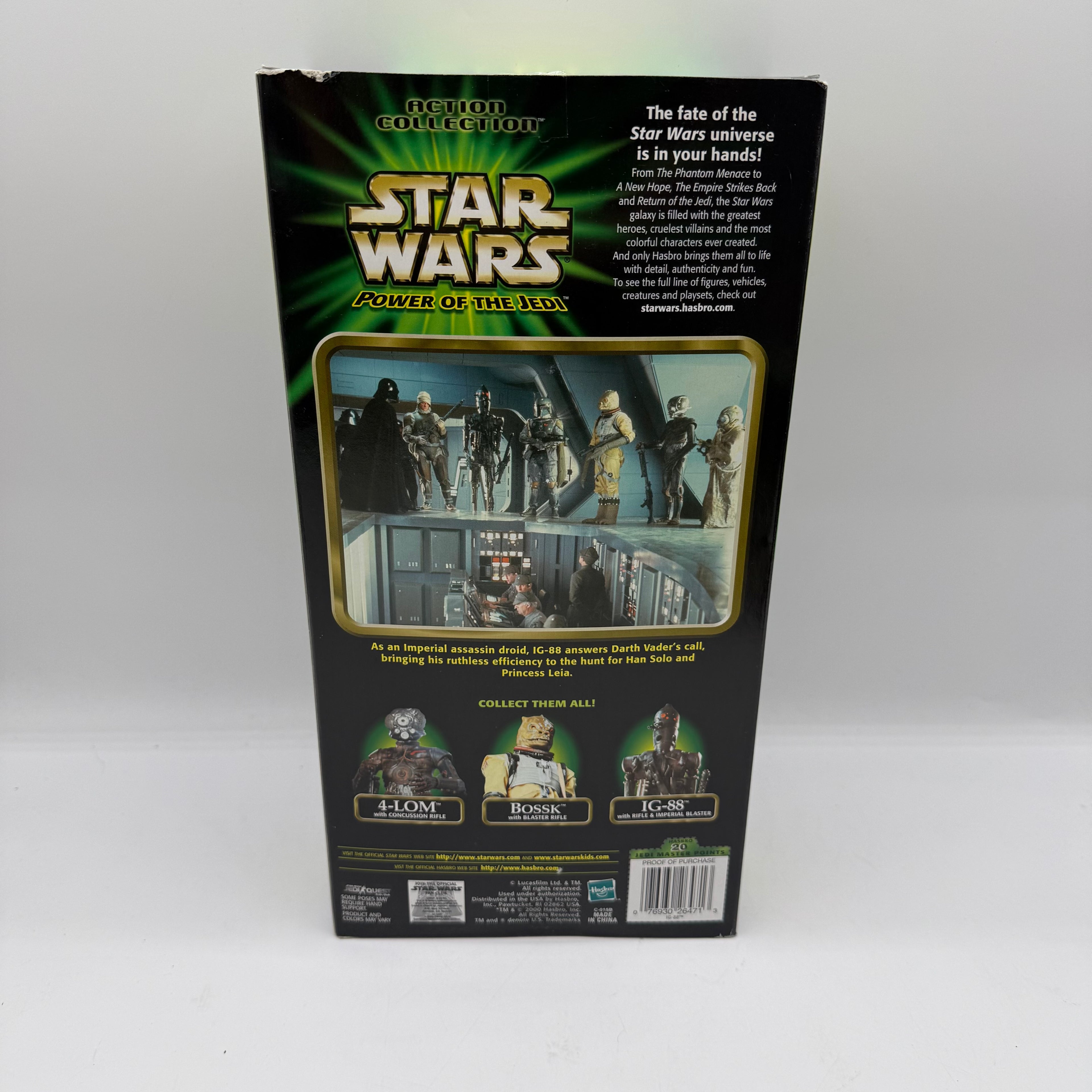 Star Wars Power Of The Jedi IG-88 12 inch Action Collection Sealed