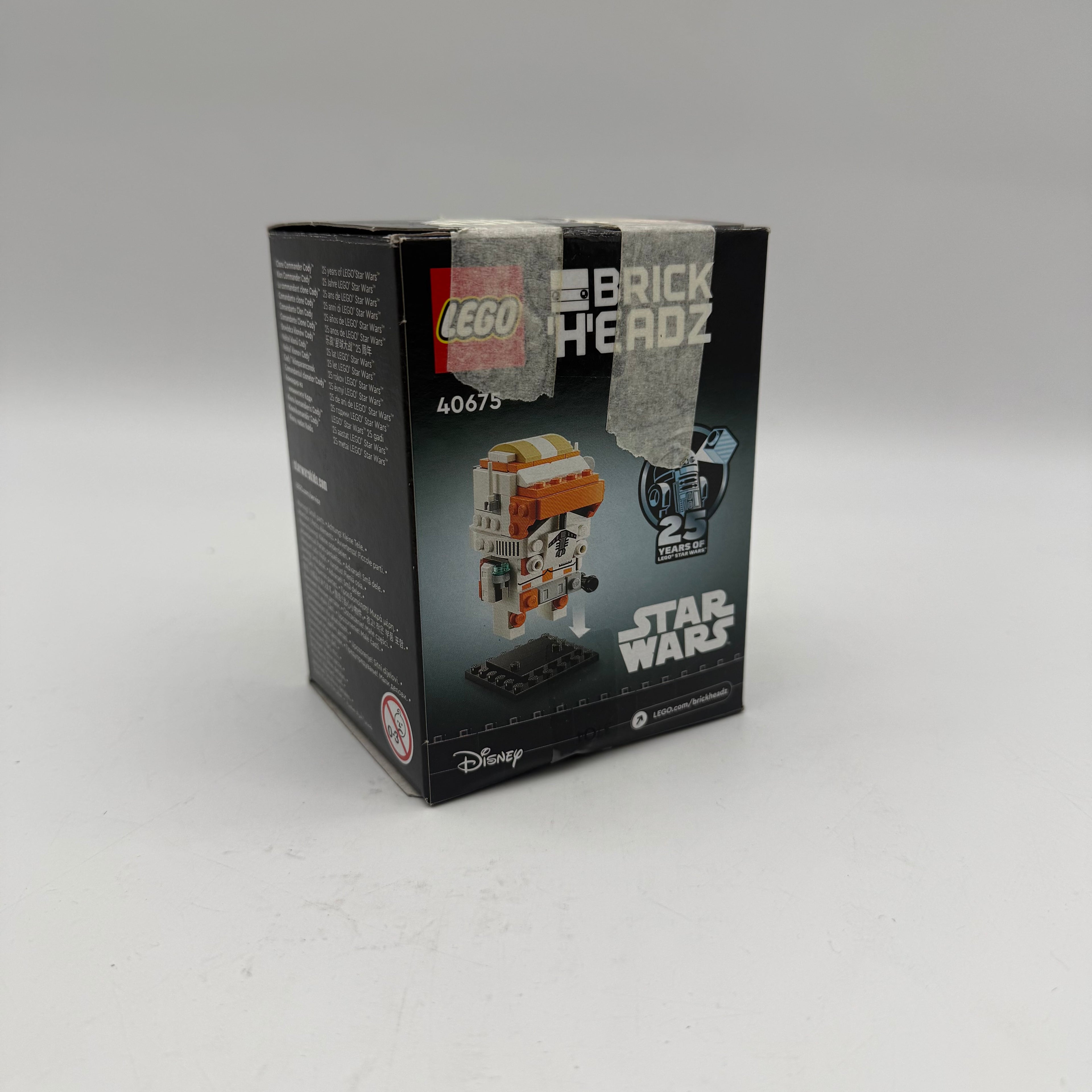 LEGO Brickheadz 40675 Star Wars Commander Cody Boxed Complete