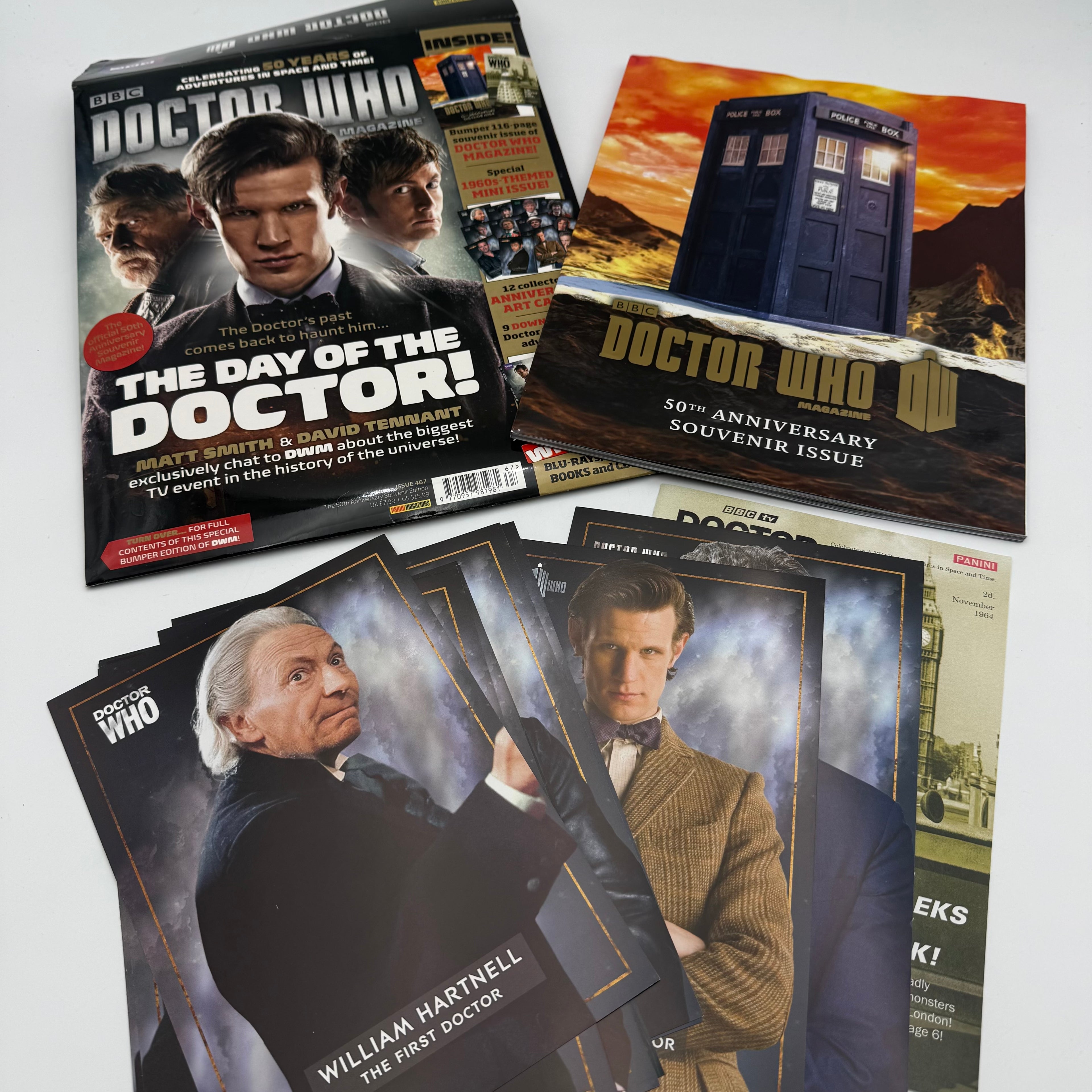 Doctor Who The Day Of The Doctor 50th Anniversary Souvenir Issue Magazine
