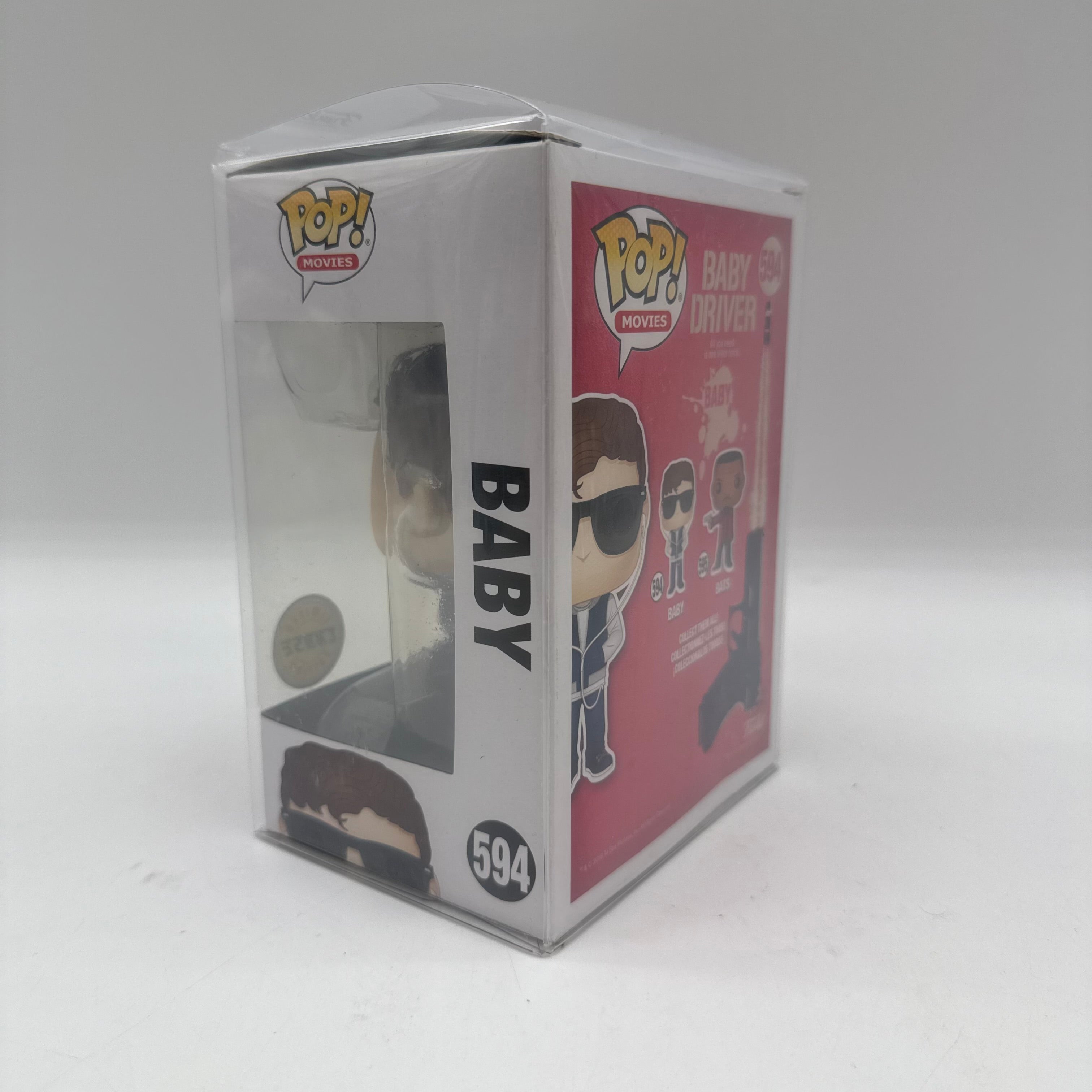 Baby Driver Funko Pop Baby 594 Limited Chase + Protector